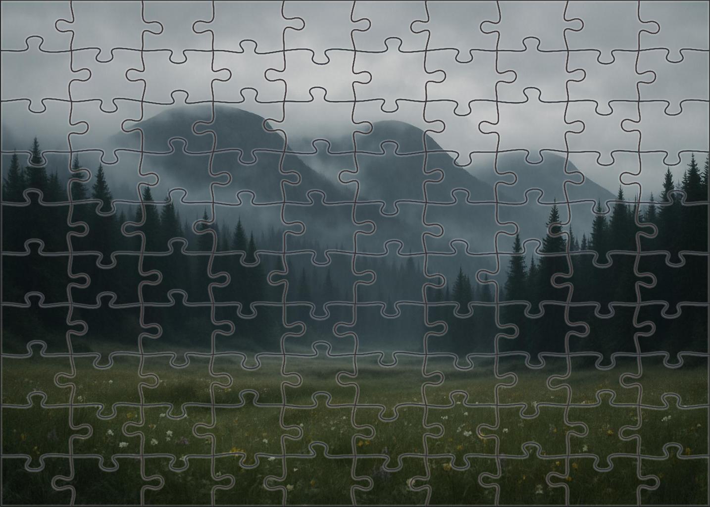 Sapphire Veil Highlands 200 Piece Puzzle