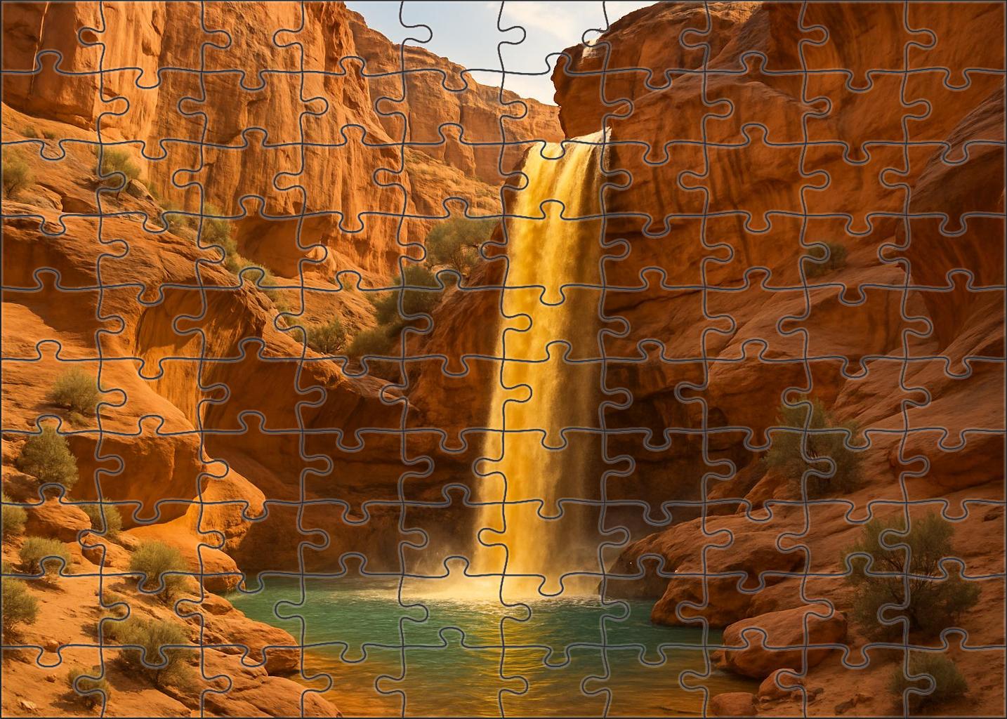 Golden Ember Plunge Family Puzzles