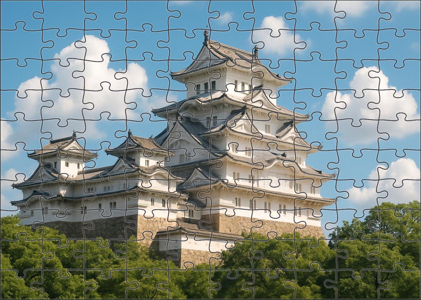 Himeji Castle Himeji Japan  Recognized By 7784 Worldwide For Its Pristine Preservation Puzzle Challenge