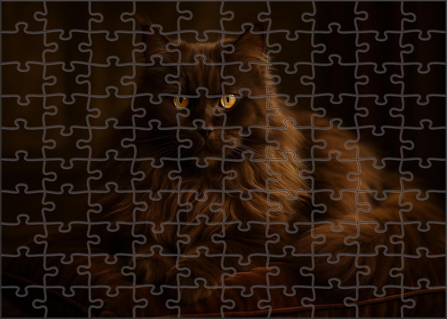 Sable Velvet Rich Brown Longhair With Loyal Temperament Unique Puzzle Design