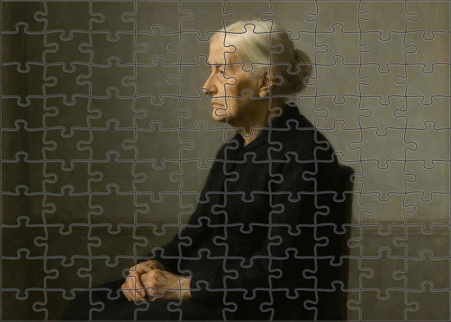 Whistlers Mother 50 Piece Puzzle