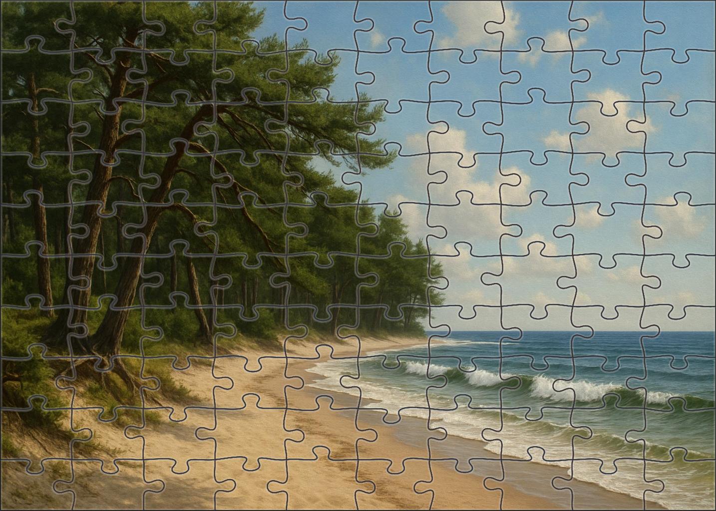 Whispering Pine Coast 100 Piece Puzzle