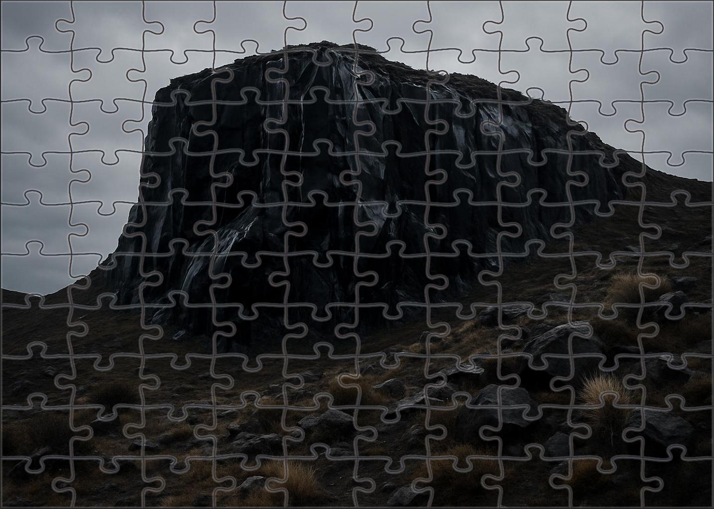 Obsidian Ridge Wall 200 Piece Puzzle
