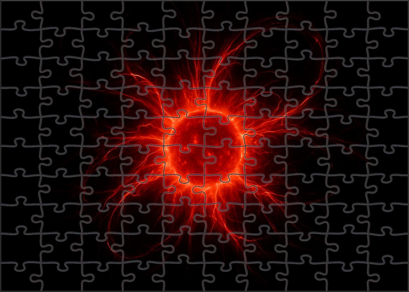 Crimson Magnetar Flare Puzzle Collection