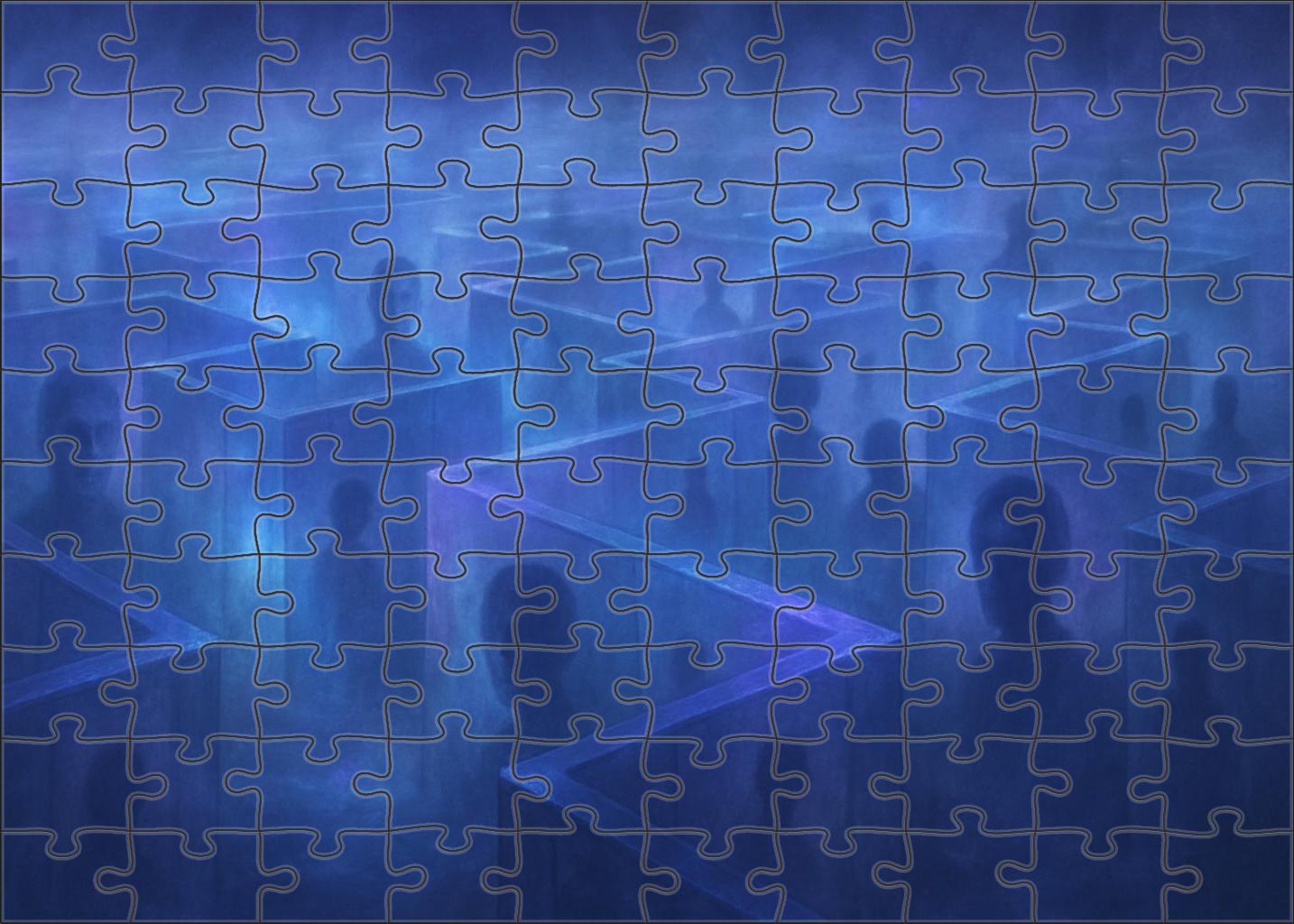 Labyrinth Of Silent Echoes 500 Piece Puzzle