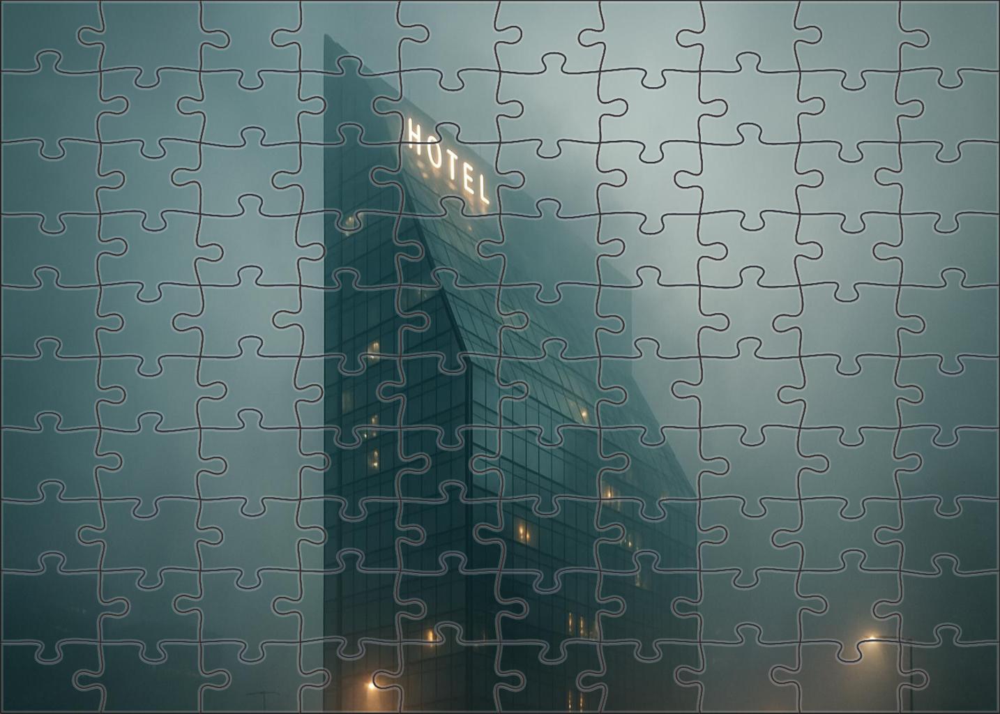 Ryugyong Hotel Pyongyang North Korea Recognized By 4590 Globally As An Imposing Pyramid-shaped Skyscraper Unique Puzzle Design