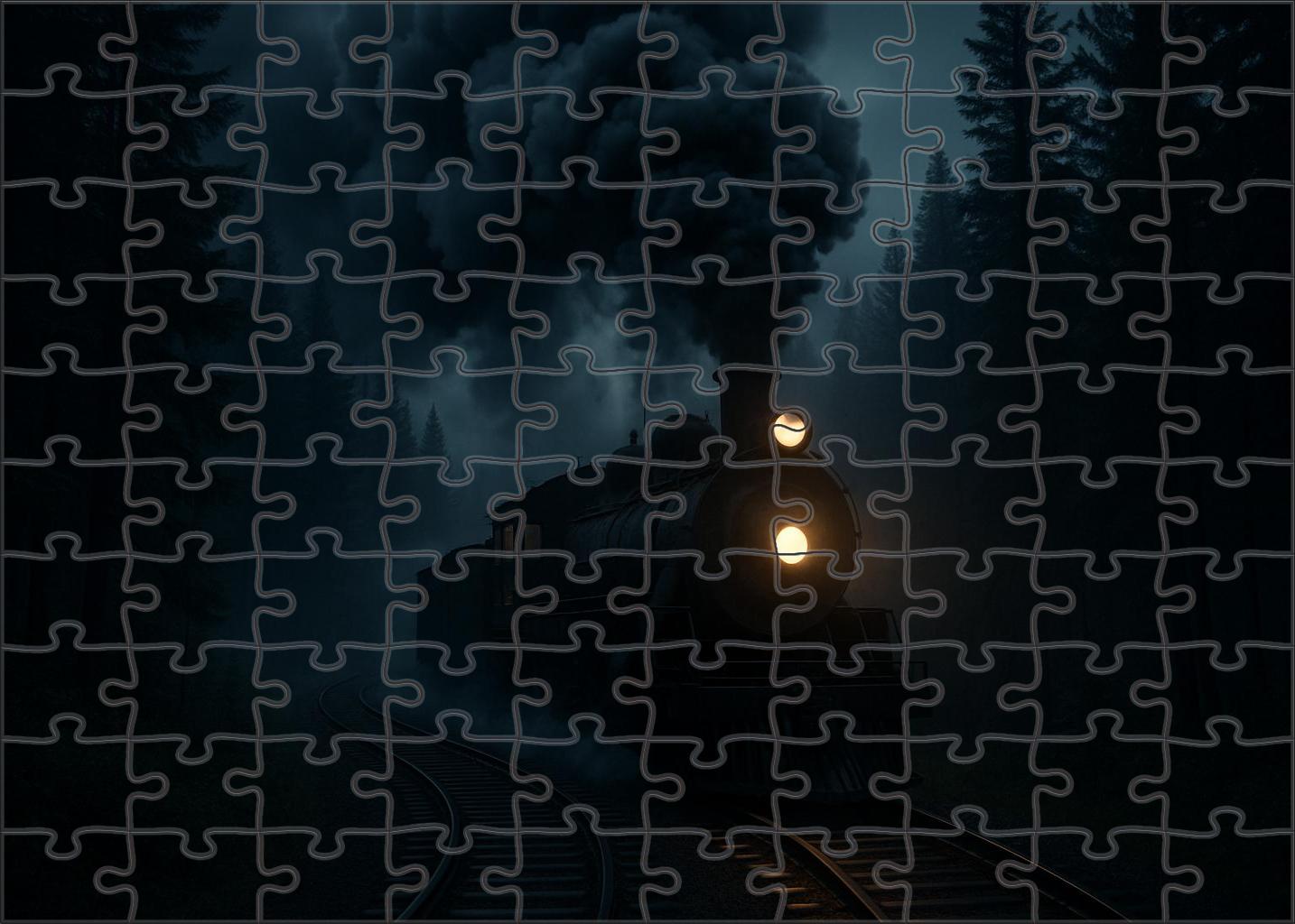 Midnight Ember Steam Puzzle For Adults