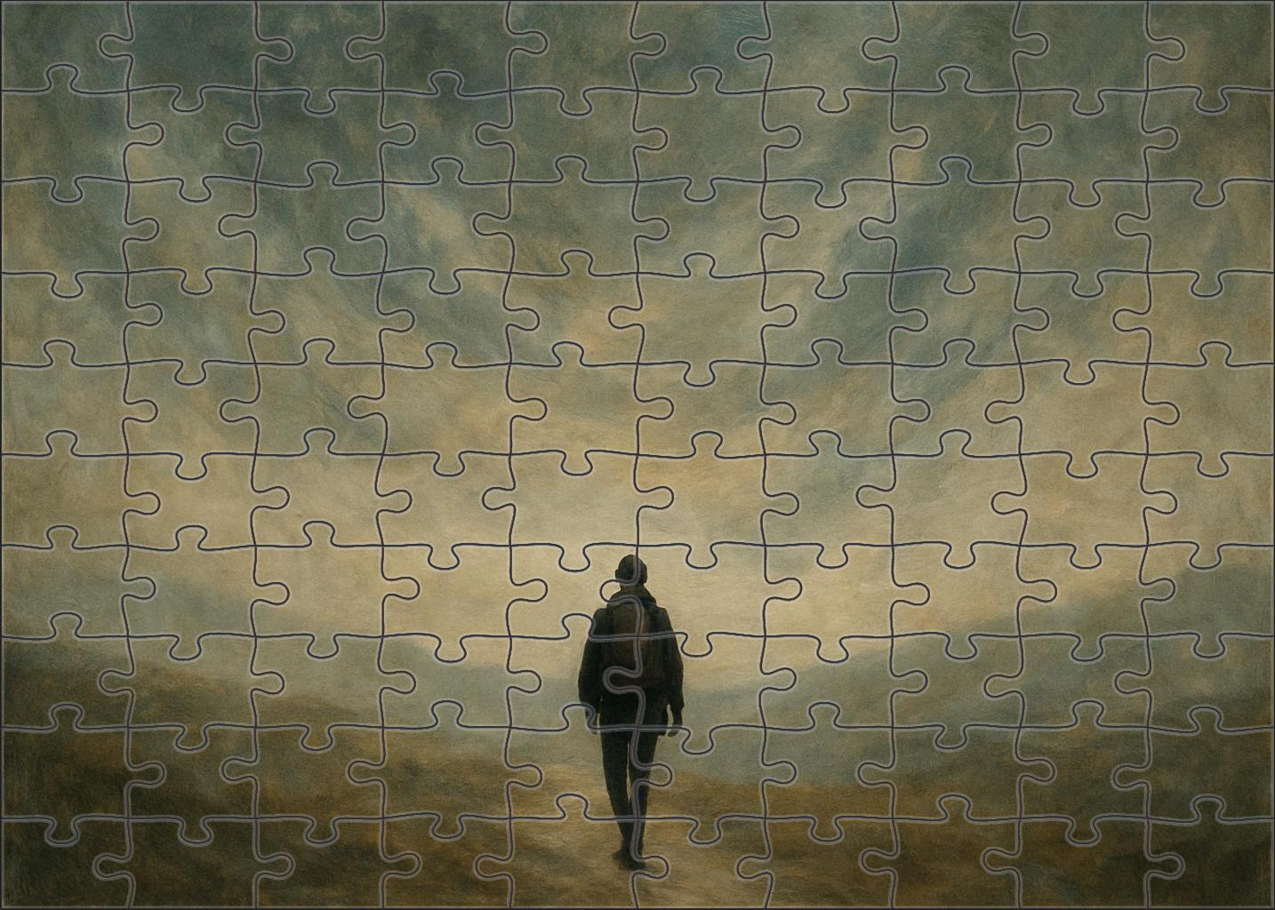 The Solitary Wanderer Mini Puzzle