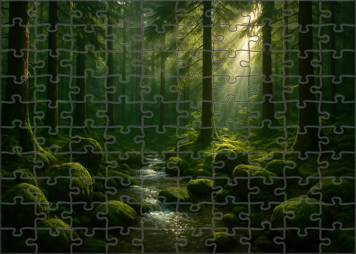 Emerald Forest Hollow 300 Piece Puzzle
