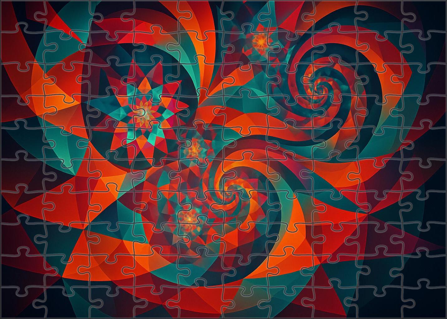 Kaleidoscopic Dreamscapes Puzzle Collection