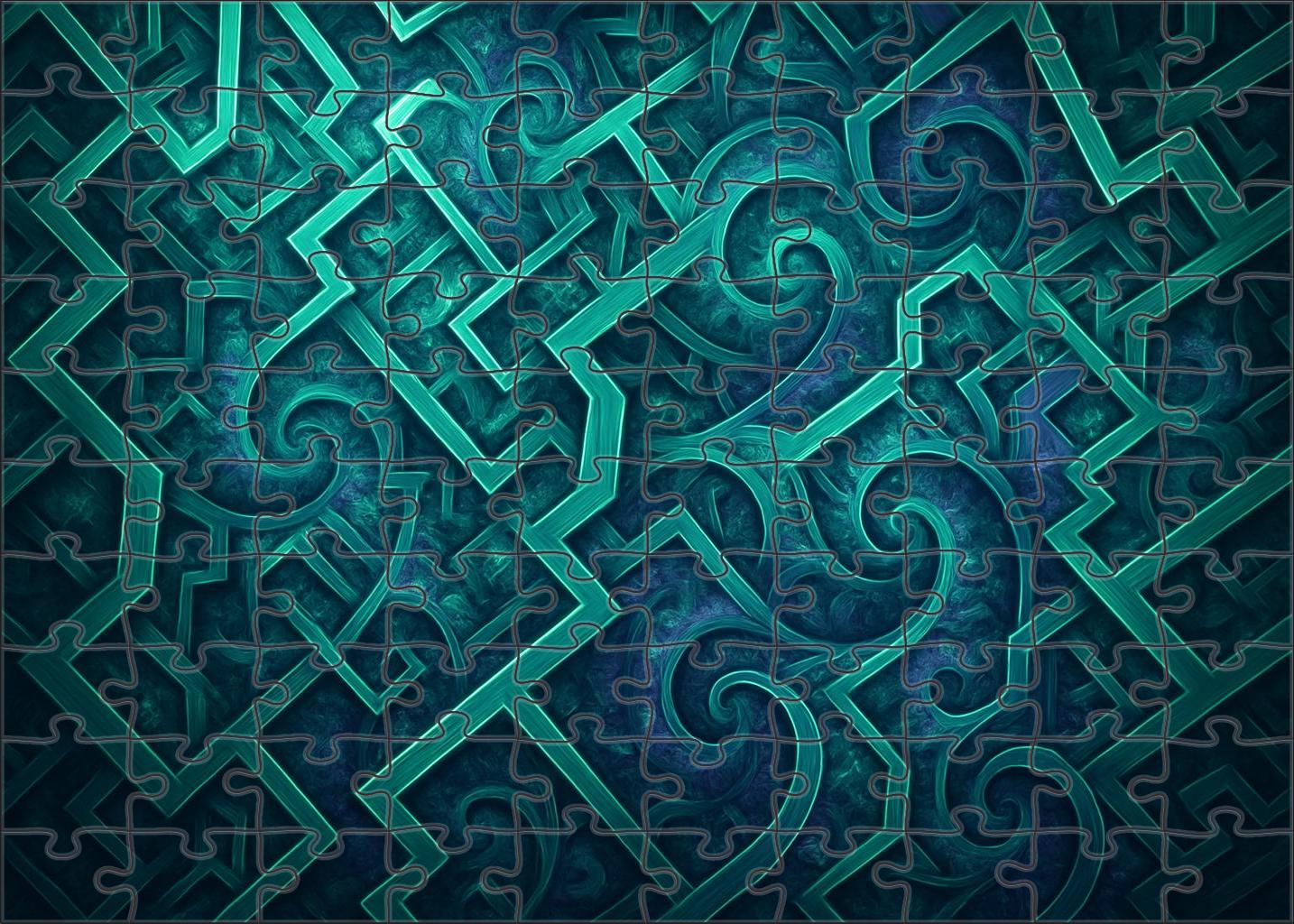 Fractal Labyrinth Of Thought 500 Piece Puzzle