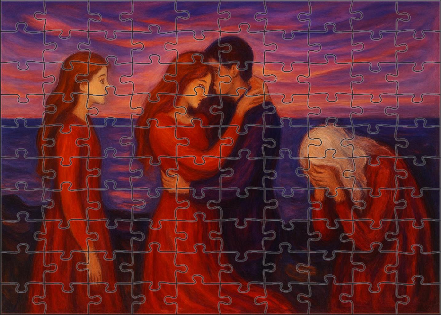 The Dance Of Life 50 Piece Puzzle