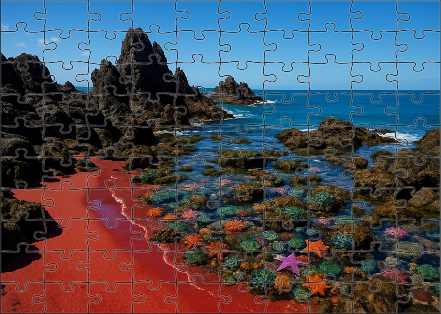 Crimson Tide Shores 500 Piece Puzzle