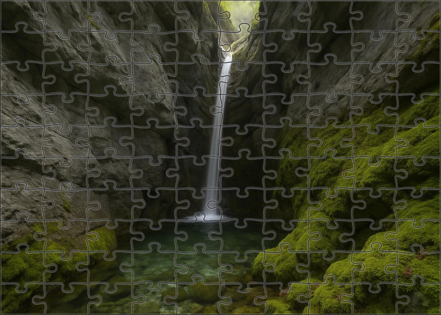 Crystal Thread Fall Custom Jigsaw Puzzle