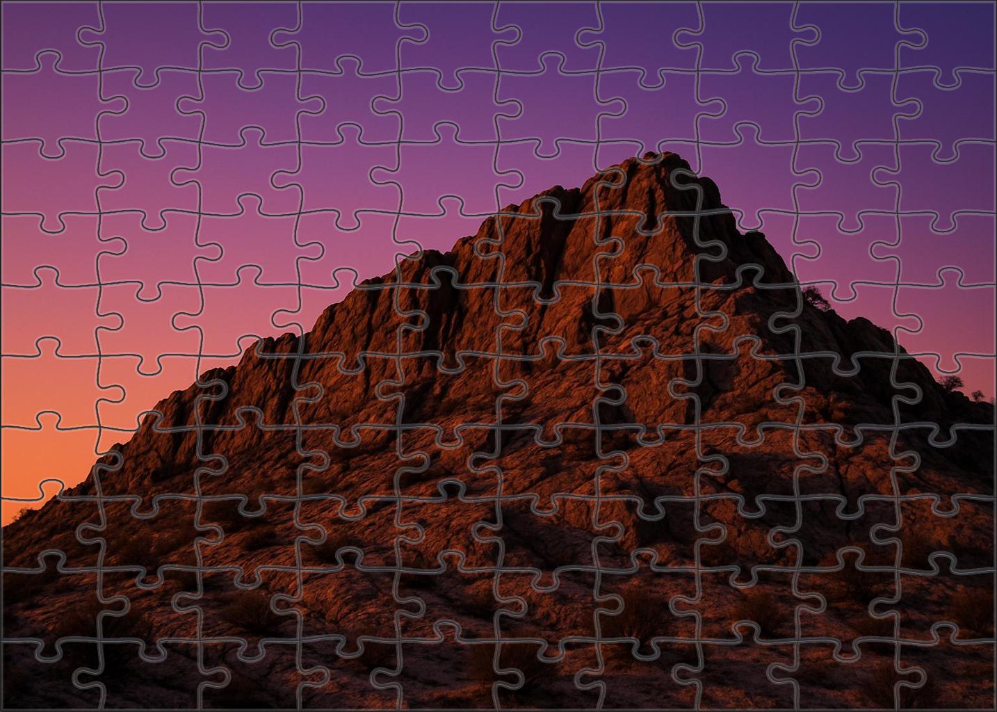 Twilight Amber Ridge 200 Piece Puzzle