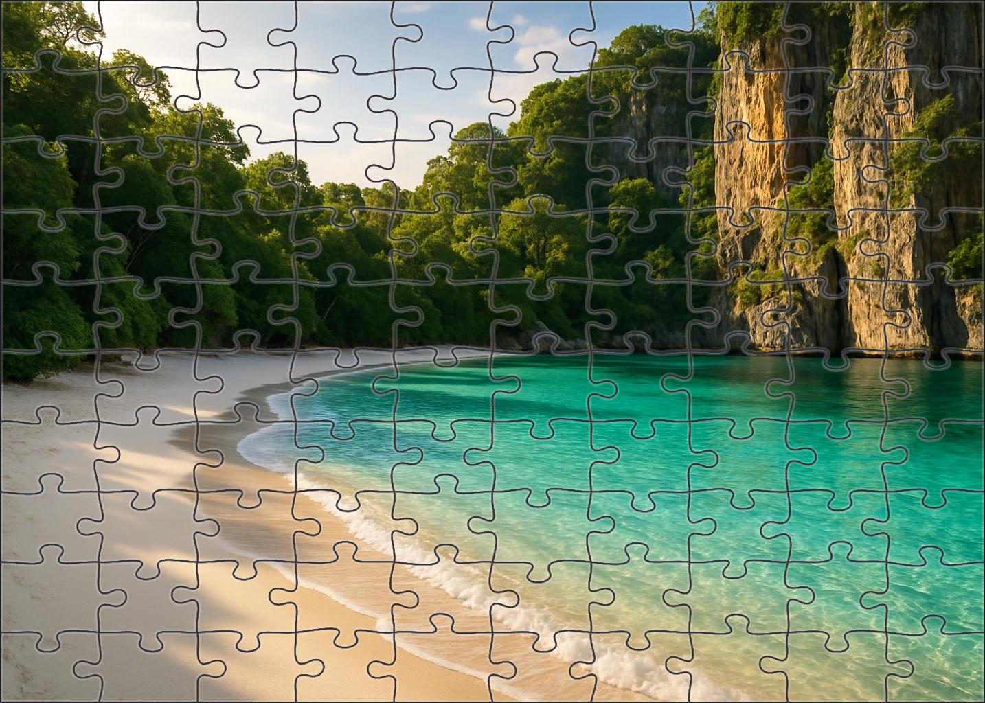 Tranquil Shell Cove Puzzle Challenge