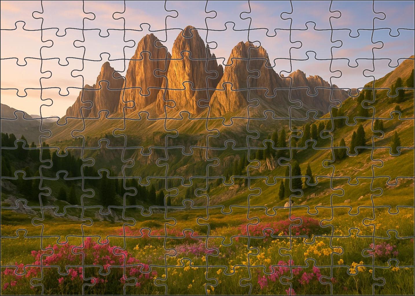 Amber Crest Divide 200 Piece Puzzle