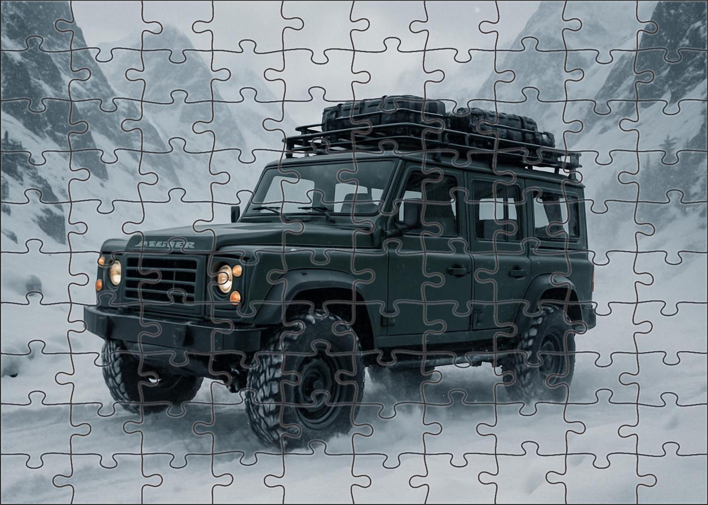 Glacier Sentinel Off-road Electric Utility With Impressive Range Family Puzzles