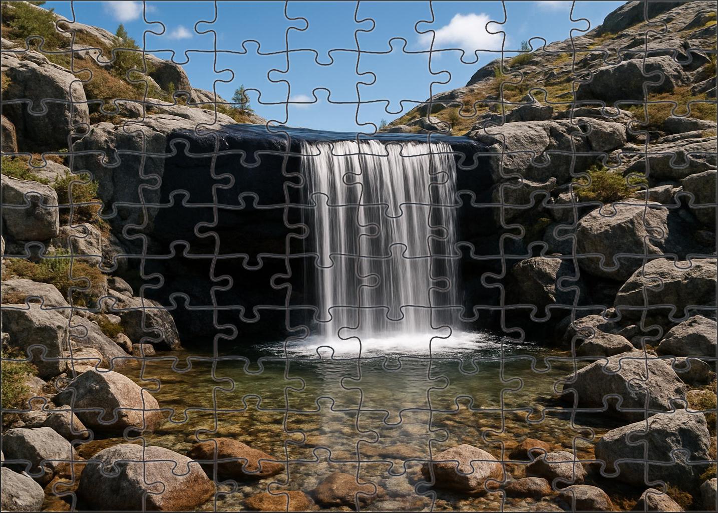 Onyx Blockfall 200 Piece Puzzle