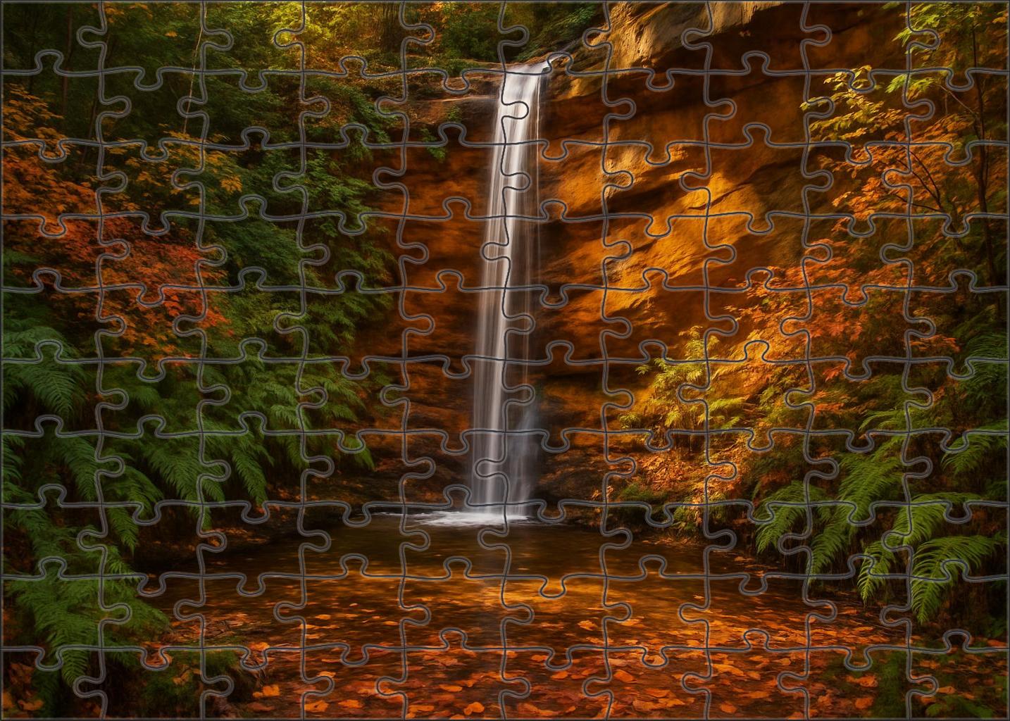 Amber Mist Drop Family Puzzles
