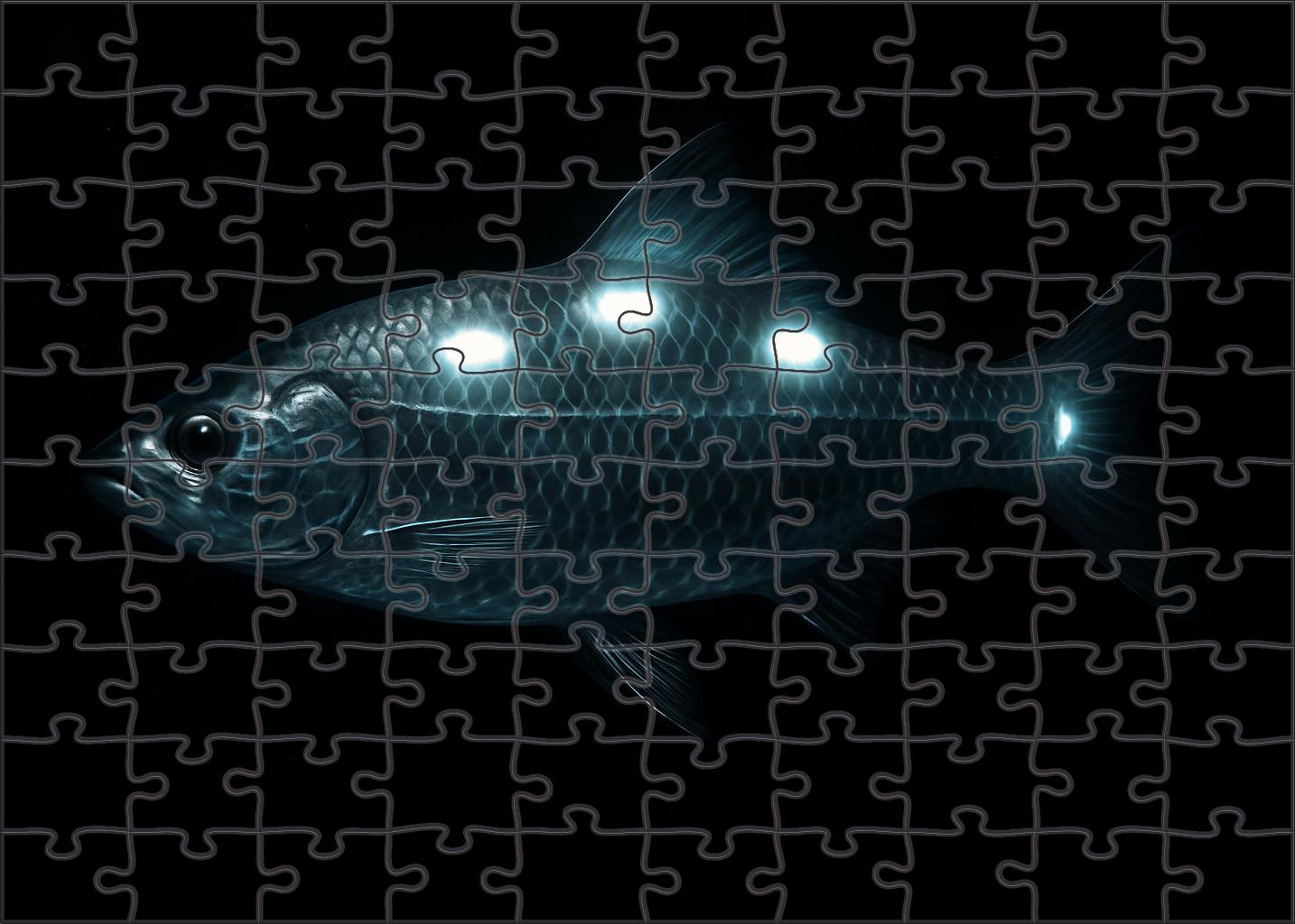 Silverback Ripplefish Deep-water Dweller With Hypnotic Scale Patterns Puzzle Fun