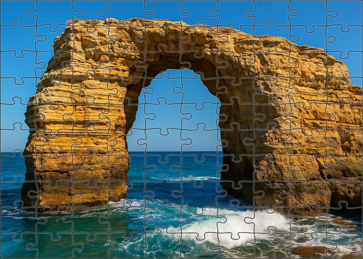 Rocky Coastal Arch 1000 Piece Puzzle