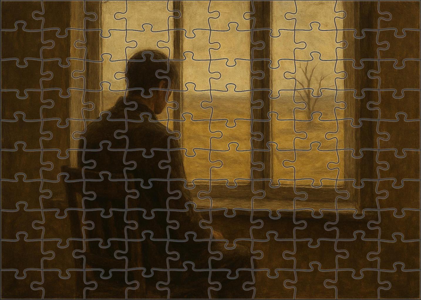 Silence Of Solitude Unique Puzzle Design