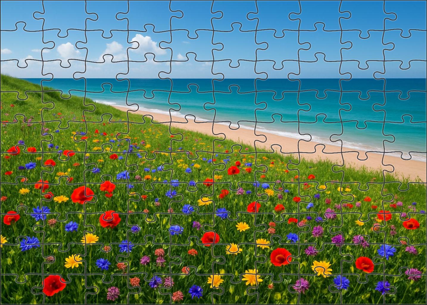 Seabreeze Meadow Coast Mini Puzzle