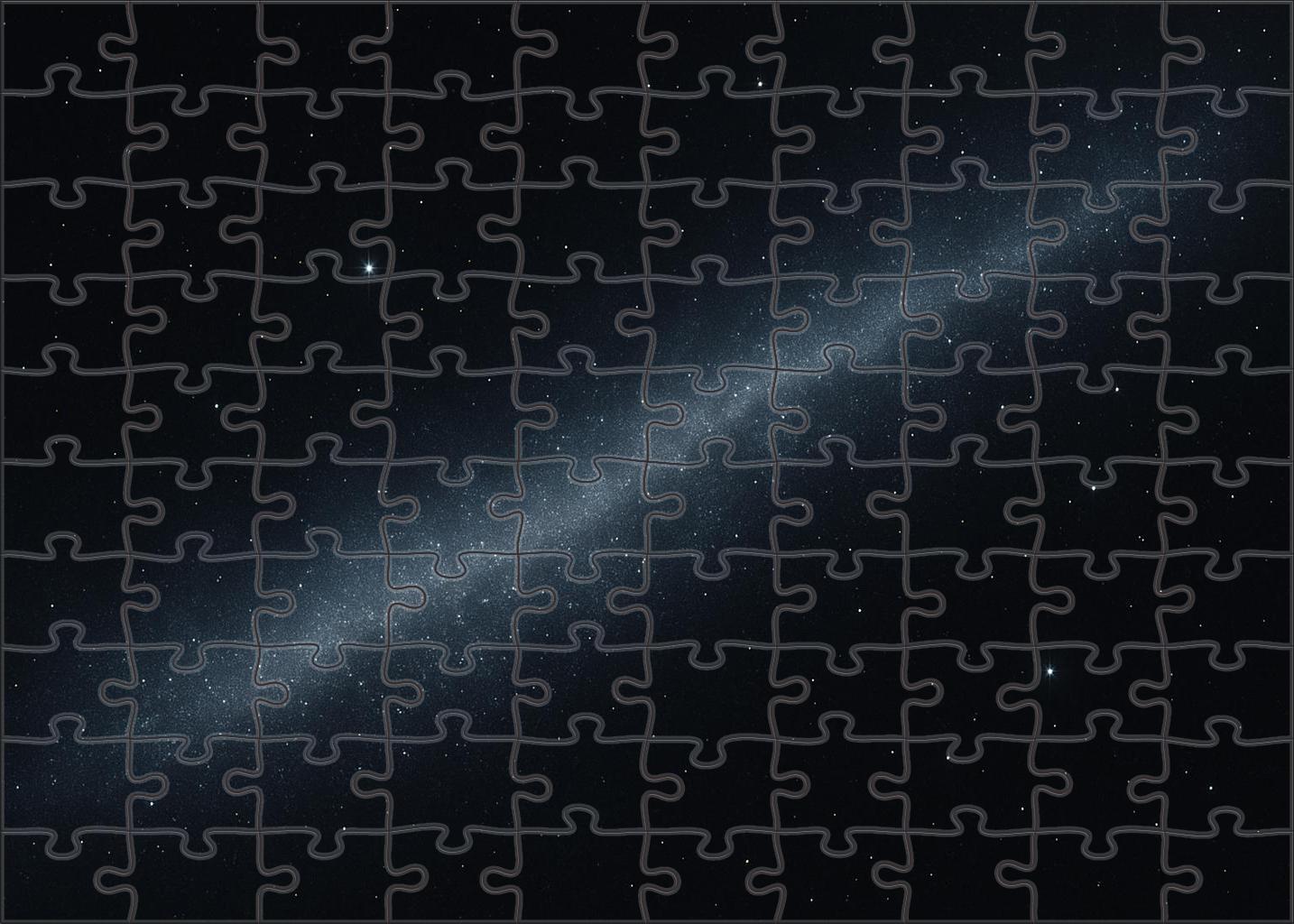 Pale Cosmic Ice Stream Puzzle Collection