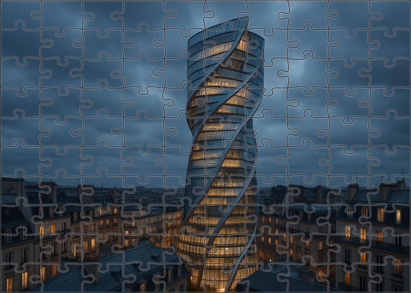 The Dancing House Prague Czech Republic Recognized By 5565 Globally As A Symbol Of Deconstructivist Architecture Unique Puzzle Design