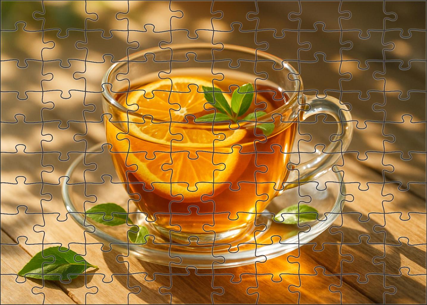 Citrus Meadow Black Tea 300 Piece Puzzle