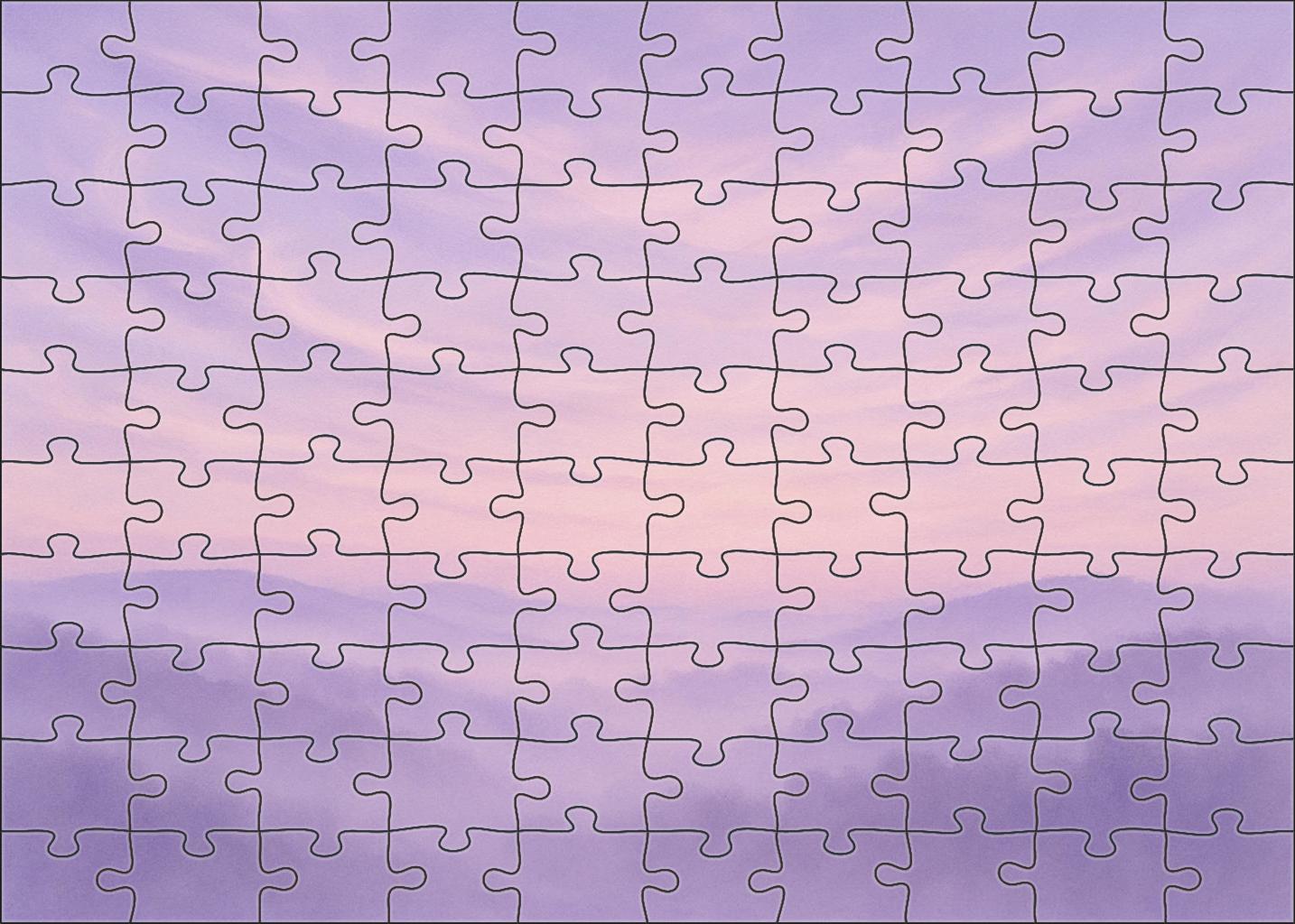 Lavender Mist Horizon Family Puzzles