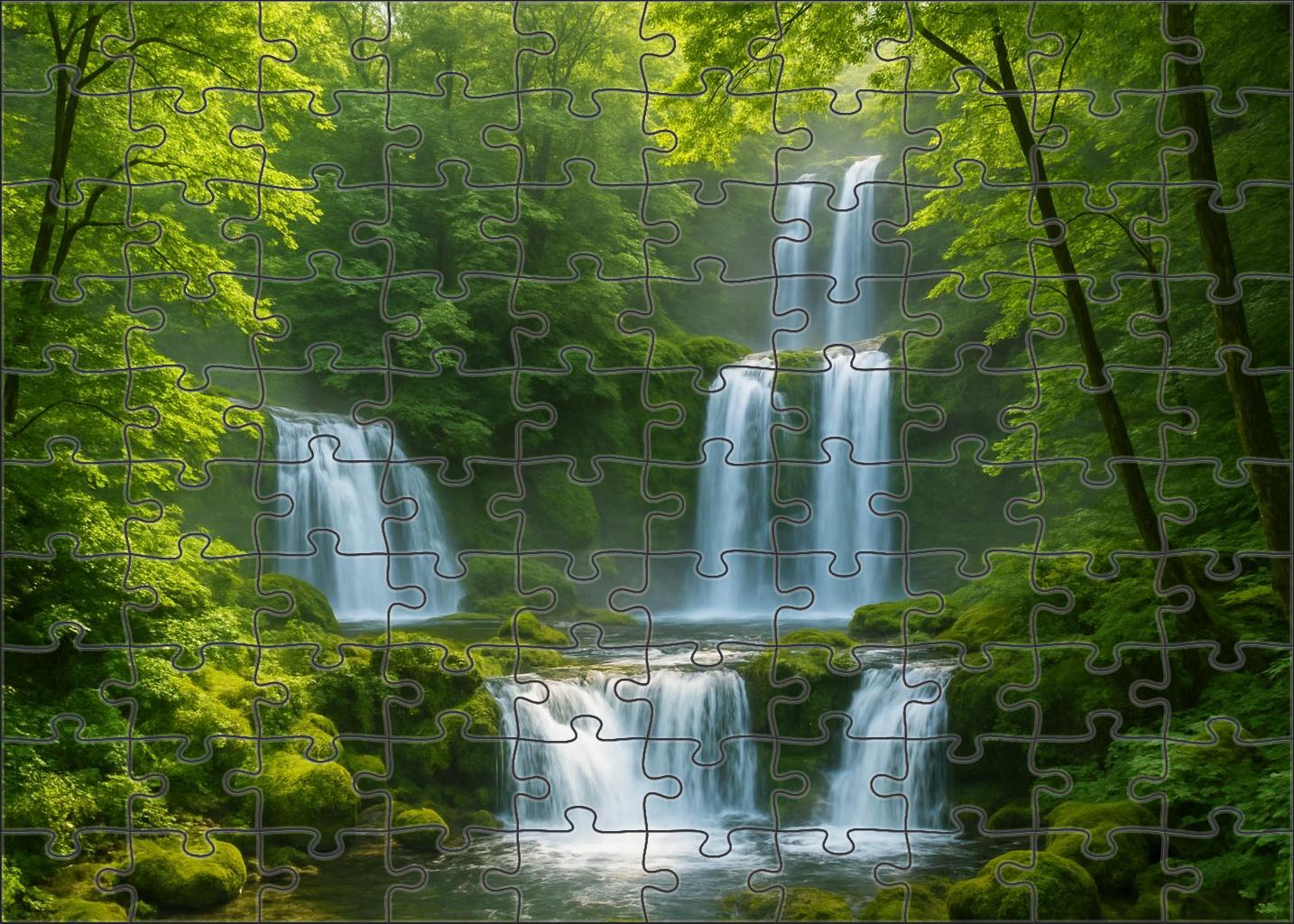 Crystal Falls Grove 300 Piece Puzzle