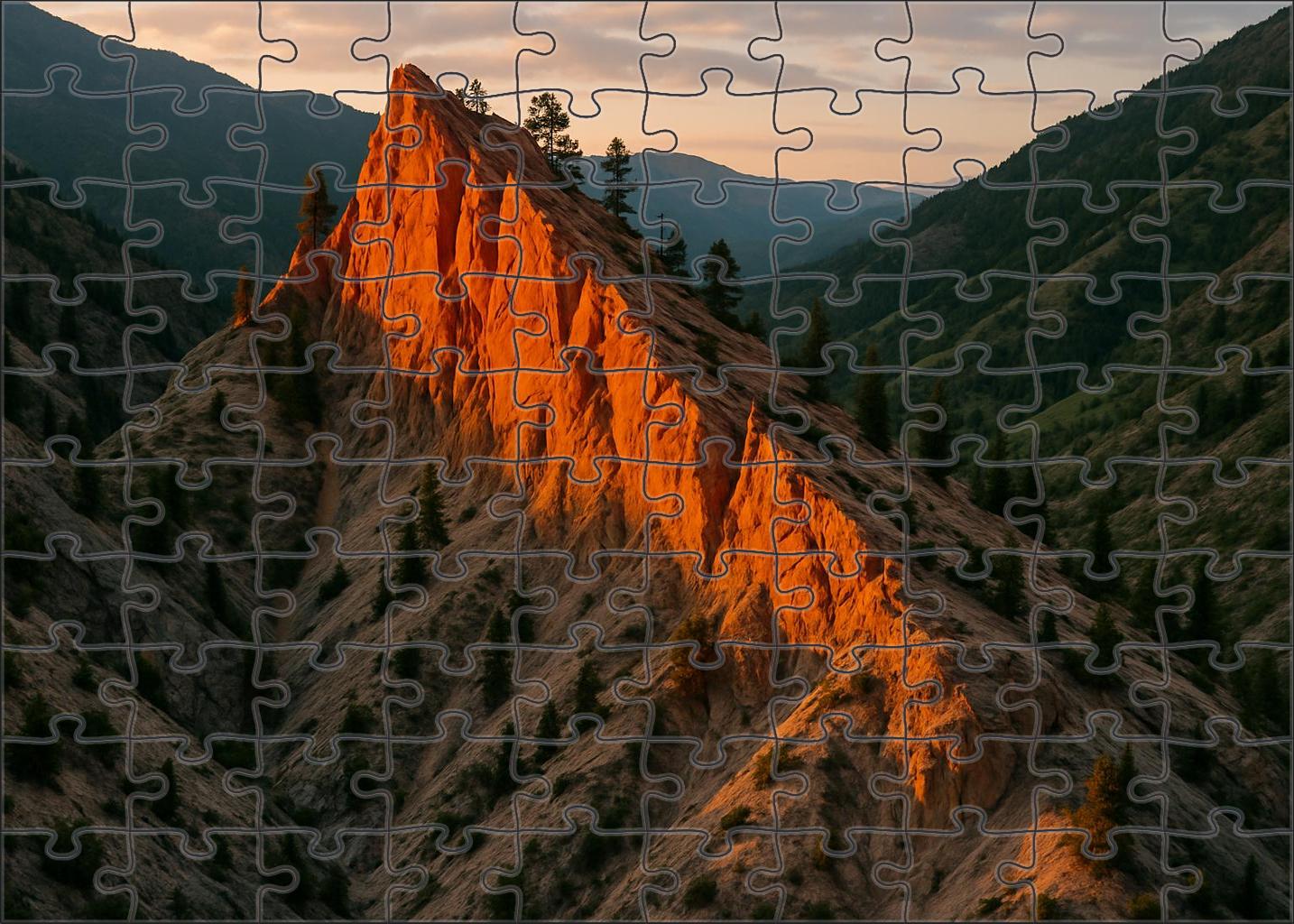 Amber Ridge Promontory 20 Piece Puzzle