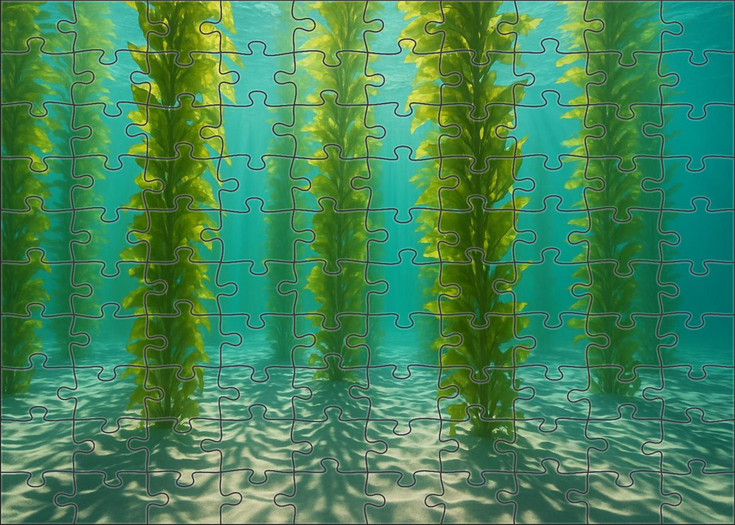 Cerulean Kelp Labyrinth 300 Piece Puzzle