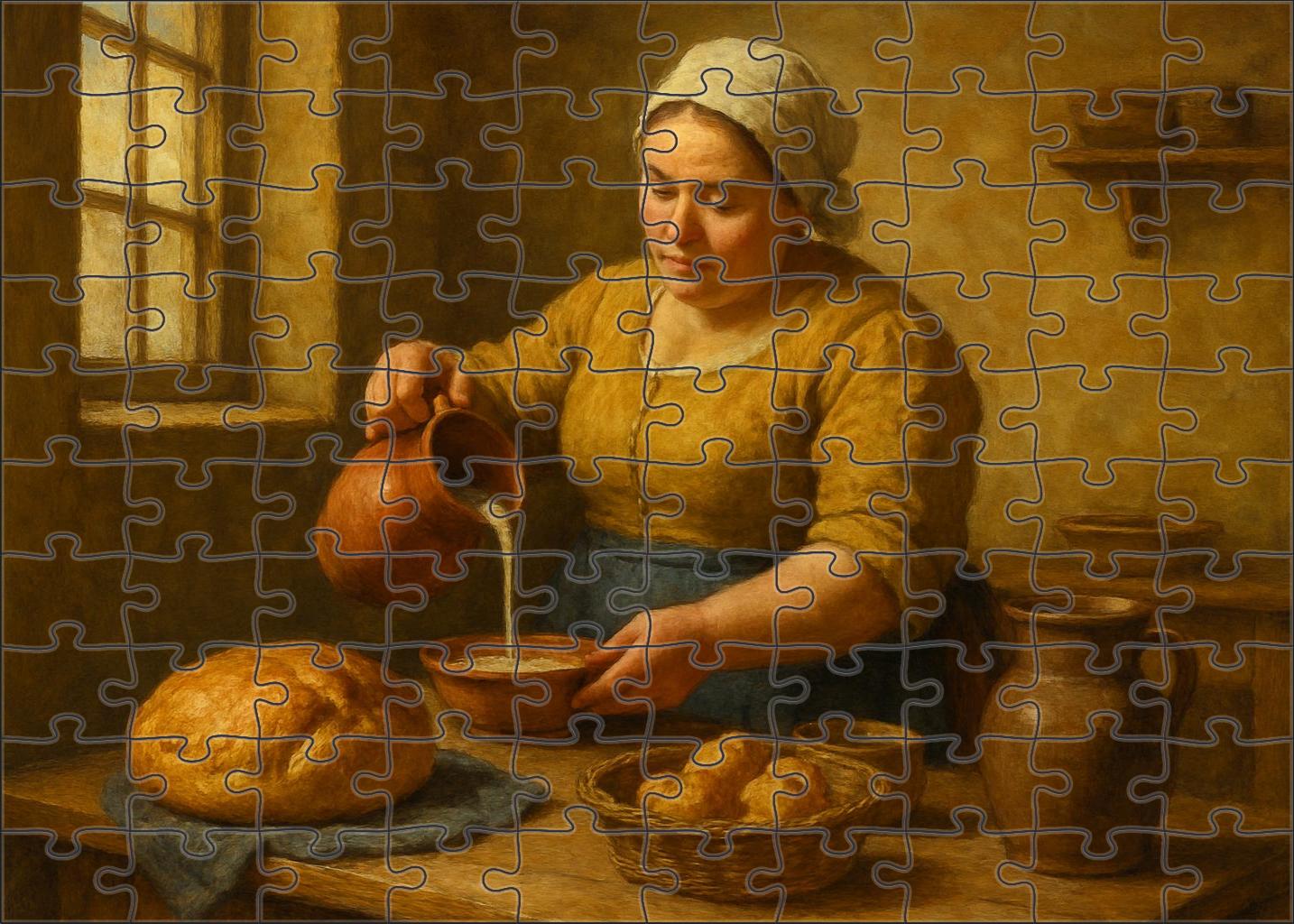The Milkmaid Puzzle For Kids