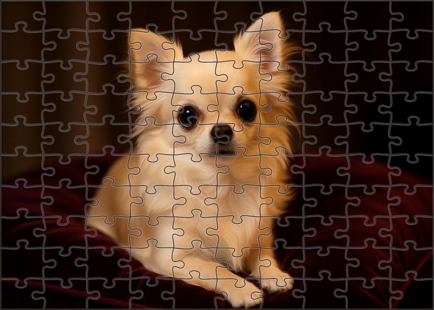 Ivory Whisper Custom Jigsaw Puzzle