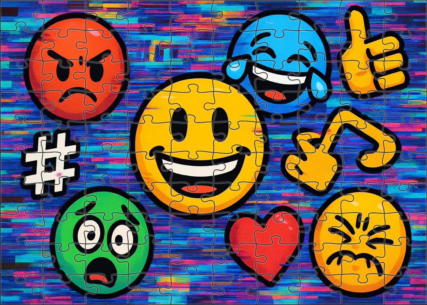 Digital Meme Culture Phenomenon Unique Puzzle Design