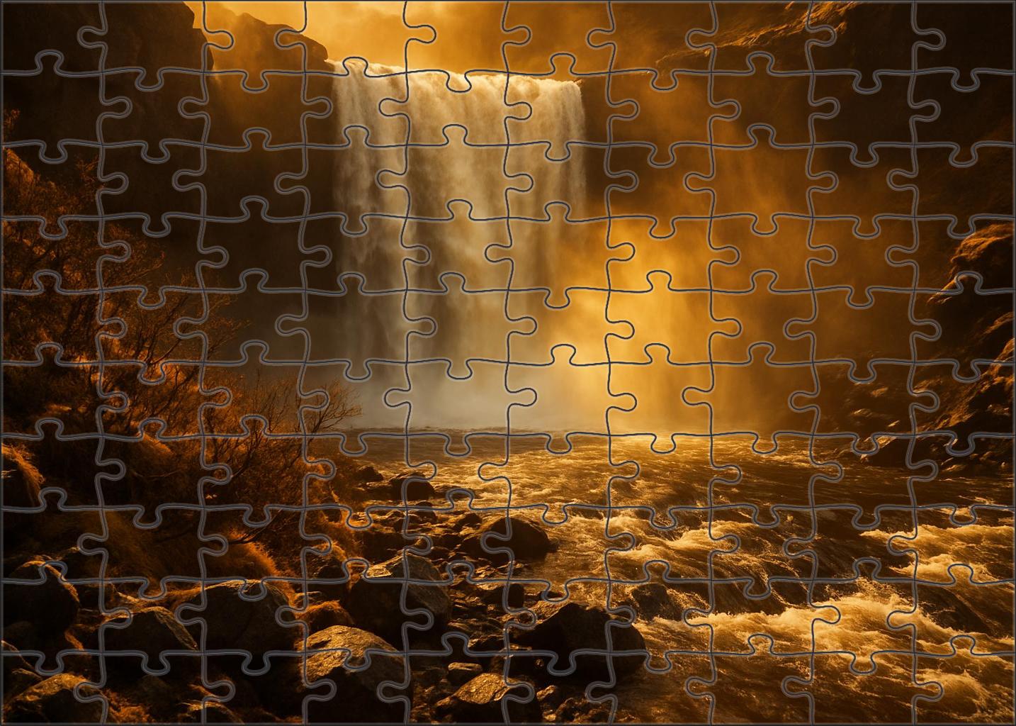 Golden Hour Plume Puzzle For Kids