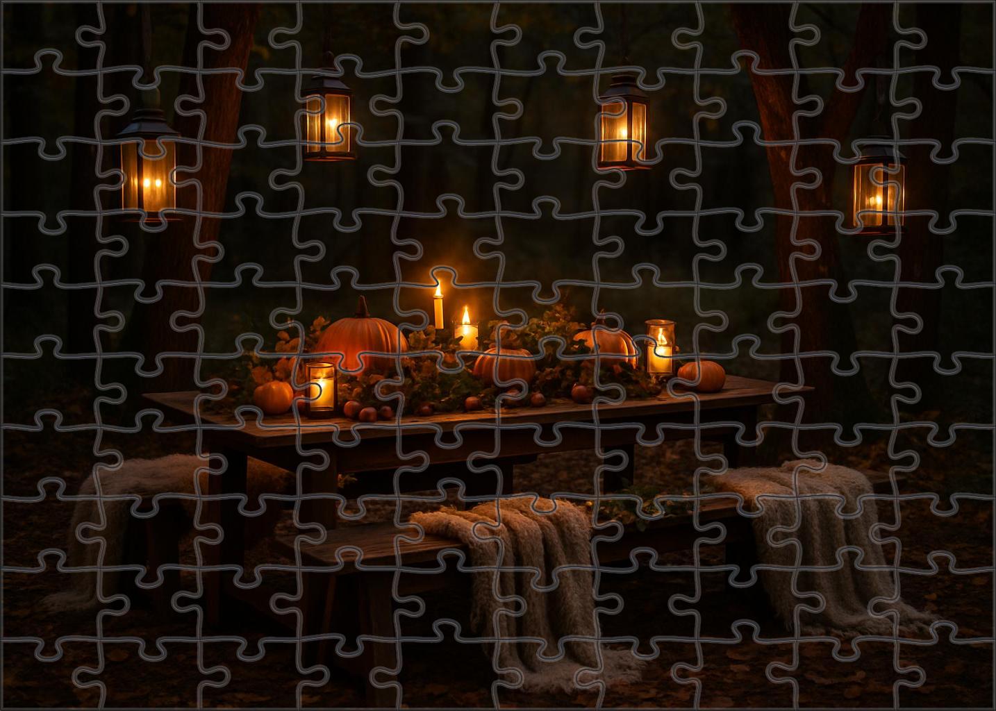 Amber Woodland Feast Family Puzzles