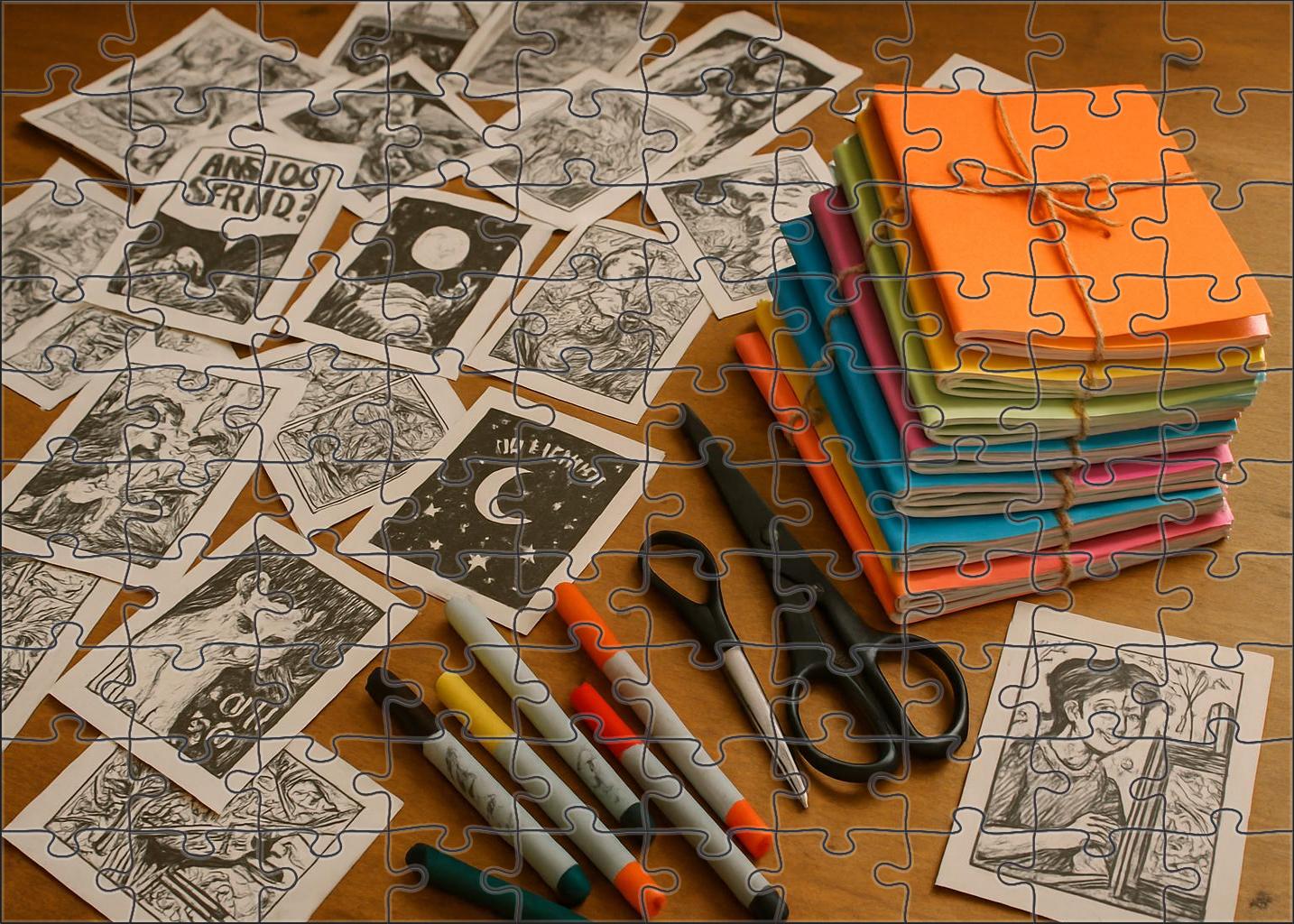 Diy Zine Culture Handcrafted Expression And Underground Voices Unique Puzzle Design