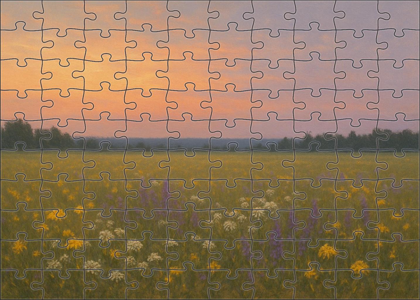 Twilight Meadow Overlook 20 Piece Puzzle