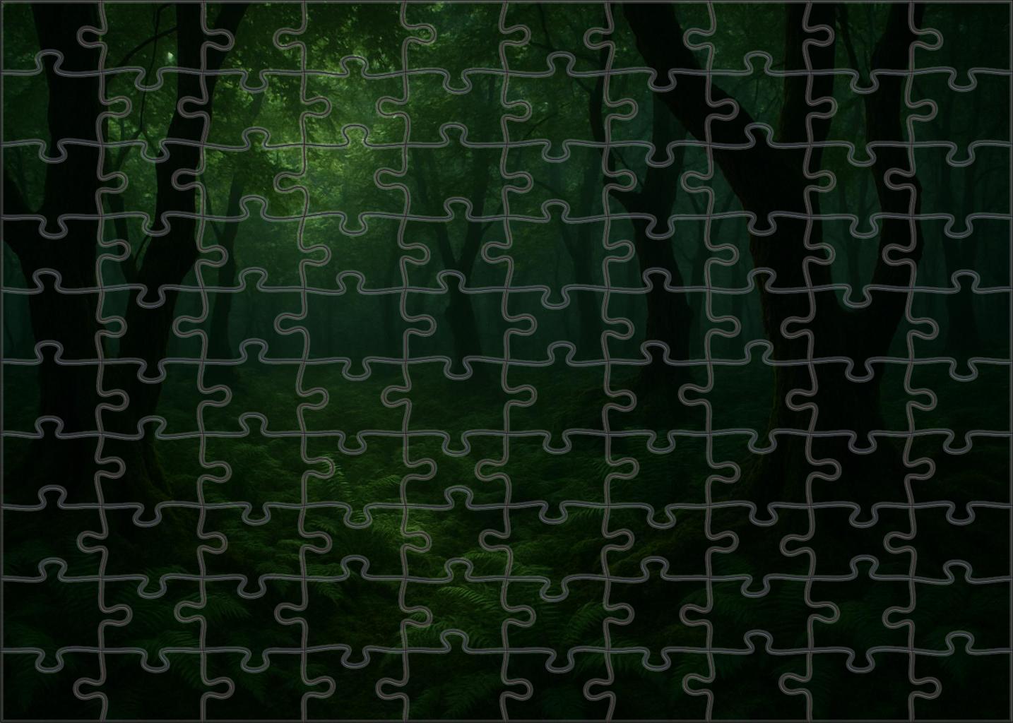 Dusky Fernwood Passage Puzzle For Kids