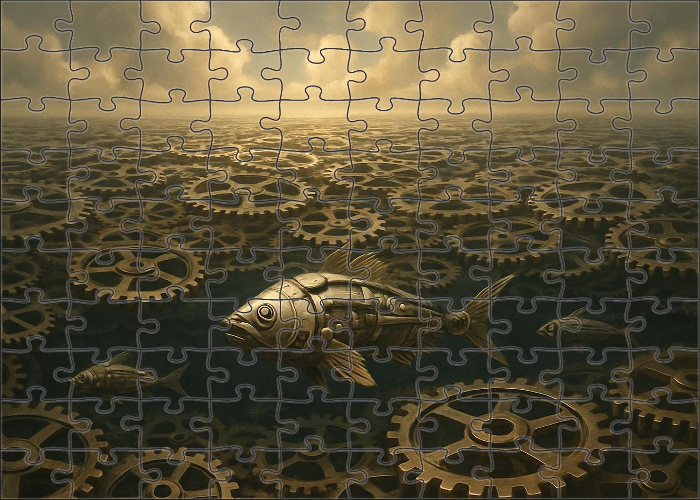 The Clockwork Oceans Silent Choir Puzzle For Kids