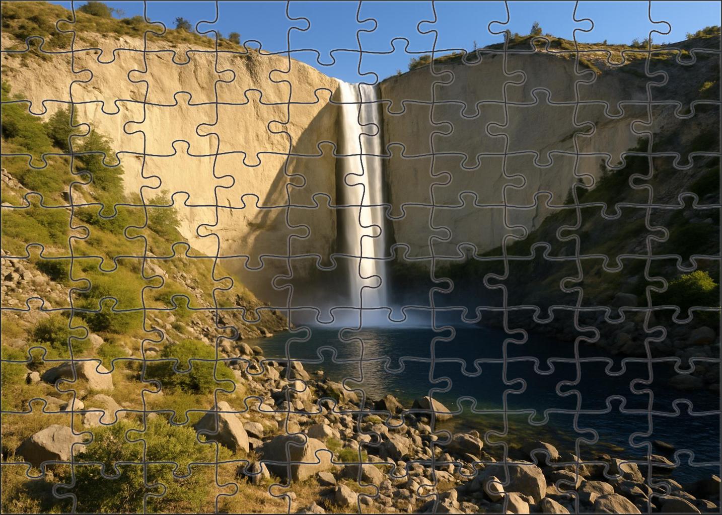 Ivory Plume Drop Easy Puzzles