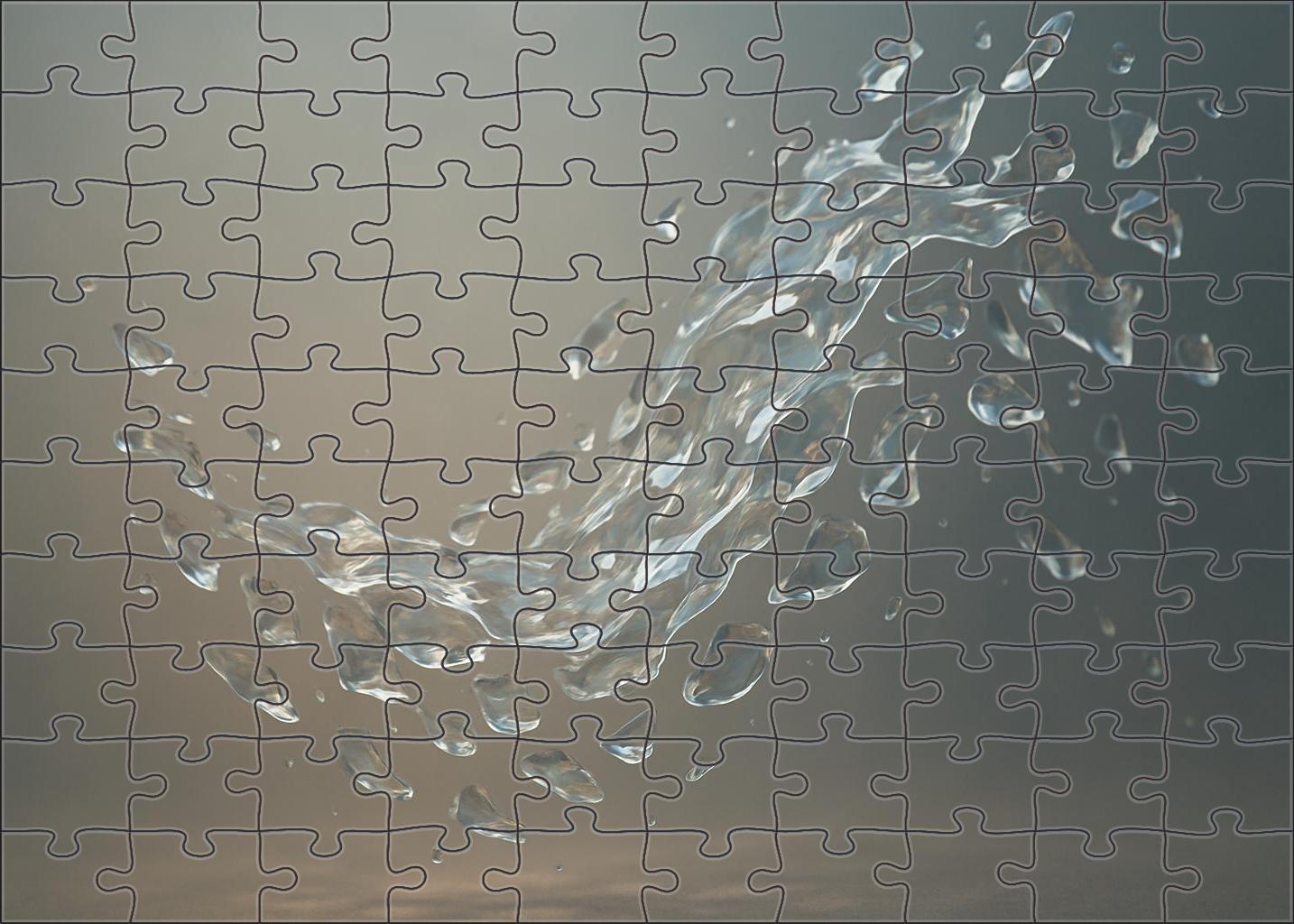 Temporal Cascades Of Memory Large Format Puzzle