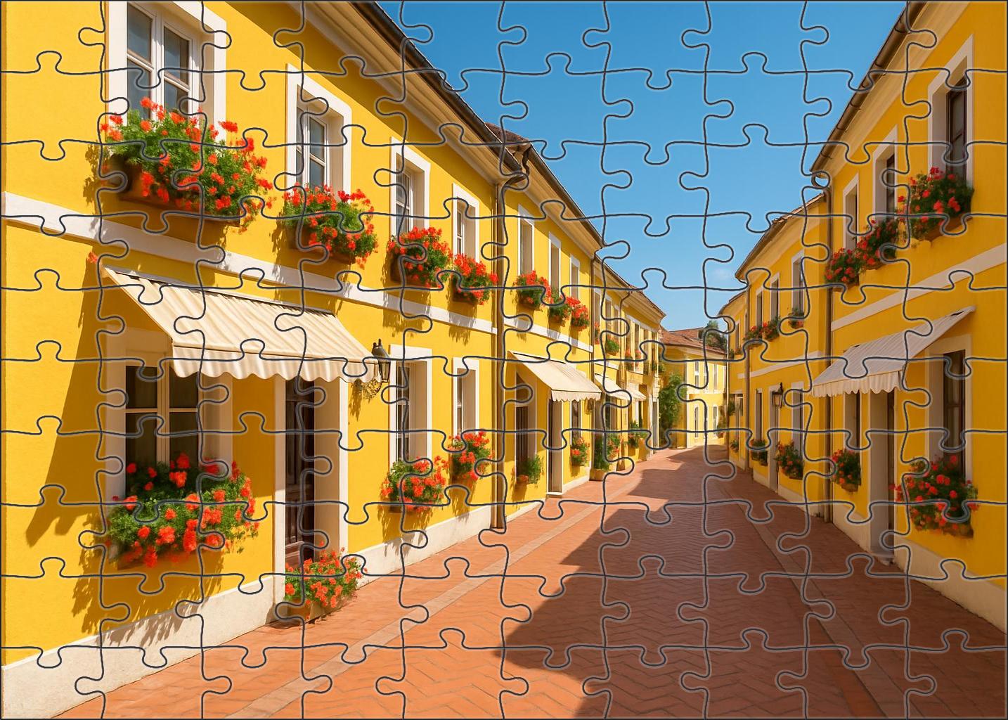 Sunflower Row Mini Puzzle