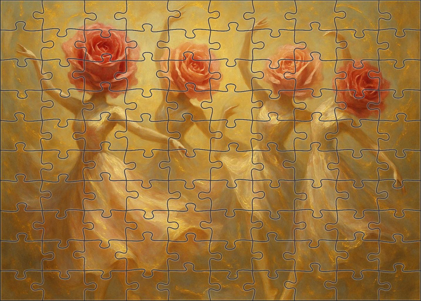 Dance Of The Roses Mini Puzzle