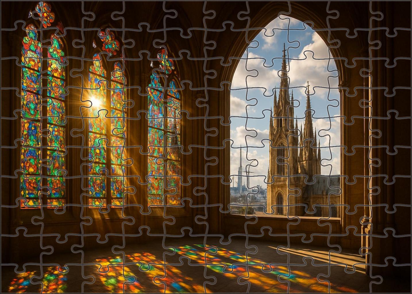 Sagrada Familia Barcelona Spain Identified By 7855 As Antoni Gauds Architectural Marvel Custom Jigsaw Puzzle