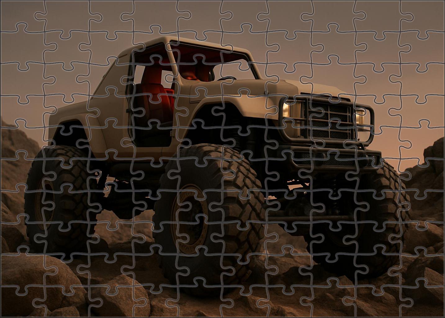 Atlas Terra Tamer Extreme Off-road Beast Puzzle Collection